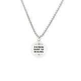 Saint Pio of Pietrelcina Patron Saint Of Pain Suffering and Healing Charm Necklace, Catholic Saints, Gift For Her, Wife, Daughter