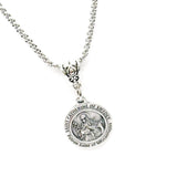 Saint Catherine of Sweden Patron Saint Of Miscarriages Pendant Necklace, Catholic Saints, Gift For Her, Wife, Daughter, Pregnancy Loss