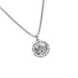 Saint Catherine of Sweden Patron Saint Of Miscarriages Charm Necklace, Catholic Saints, Gift For Her, Wife, Daughter, Pregnancy Loss