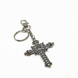 Mustard Seed 3in Ornate Cross Keychain, Matthew 17 20 Faith, Christian Gift, Scripture Gift, Baptism Gift, Mustard Seed Faith, Share Faith