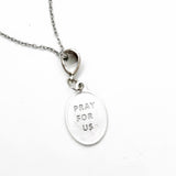 Saint Christopher Blue Necklace, Patron Saint Of Travelers, Protection Prayer, Travel Prayers, Travel Mercies, Moving Gift, Traveling Gifts