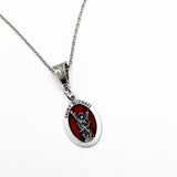 Patron Saint Gifts, Saint Michael Charm Necklace, Patron Saint Of Police Officers, Military Personnel, Bankers, Grocers, Catholic Saints