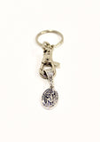 St Christopher Keychain, Patron Saint of Travel, New Car Gift For Her, Gift For Him, Graduation Gift, College Gift, Travel Gift, Bon Voyage