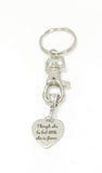 Though She Be But Little She Be Fierce Keychain, Encouragement Gift for Her, New Car Gift For Daughter, Going To College Gift, Motivational