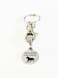 Life Is Better With A Horse Keychain Gift, Horse Lover Valentine Gift, Horse Lover Gift For Her, Horse Therapy Gifts, New Horse Owner Gift