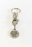 She Needed A Hero So That's What She Became Keychain Gift, Motivating Gift for Daughter, Encouragement Gift, Strong Woman Gift For Her