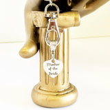 Mother Of The Bride Keychain, Wedding Party Gifts, Mother Of The Bride Gift, Gift For Mom, Convertible Jewelry Gifts For Her