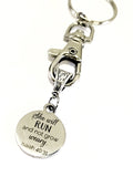 Scripture Gifts, Bible Verse Gifts, She Will Run And Not Grow Weary Keychain, Isaiah 40:31 Gift, Busy Mom Gift, Working Mom Gift For Her