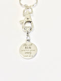Scripture Gifts, Bible Verse Gifts, She Will Run And Not Grow Weary Keychain, Isaiah 40:31 Gift, Busy Mom Gift, Working Mom Gift For Her