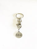Let The Sea Set You Free Keychain, Beach Trip Gift for Her, Beach Lover Motivational Gift for Him, Girls Trip Gifts, Girls Weekend Away Gift