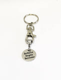 Motivational Gifts, Believe Begin Become Keychain, Motivational Keychain, Direct Sales Team Gifts, Goal Setting Gifts, Motivational Keyfob