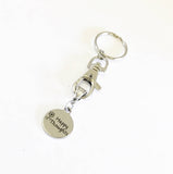 Happy Thoughts Keychain, Stocking Stuffer Gift For Her, Symptahy Gifts, New Car Gifts, Happy Keychain, Daughter Gift, New House Gift