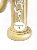 Fibromyalgia Medical ID Awareness Keychain, Fibromyalgia Keychain, Fibromyalgia  Condition Awareness, Fibromyalgia Medical Notification