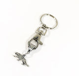 Tiger Keychain, Tiger Gift, Tiger Fan Gift, I Love Tigers, Christmas Gift, Tigers Fan Gift, Stocking Stuffer Gift For Her, New Car Gift