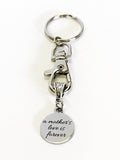 A Mother's Love Is Forever Keychain, Gift For Daughter, New Mother Gift, Gift From Mom, Gift For Son, New Car Gift, New Mom Gift For Her