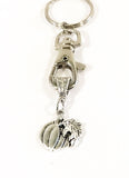 Pumpkin Keychain, Thanksgiving Gifts, Fall Gifts, Fall Pumpkins, Pumpkin Gifts For Her, Pumpkin Jewelry Gift, New Car Gift, Pumpkin Gift