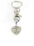 Mom of Boys Keychain, Gift For Boys Mom, Gift For Mom of Boys, Gift For Mom, Boys Mom Gift, Mom Valentine Gift, Nwe Boys Mom Gift