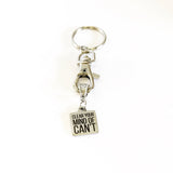 Motivational Keychain Gift, Clear Your Mind Of Can't Keychain Gift For Him, New Car Gift For Her, Direct Sales Team Encouragement Gift