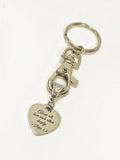 Bible Verse Gifts, Scripture Gifts, Above All Love Each Other Deeply Keychain, 1 Peter 4:8 Bible Verse Keychain Mission Trip Gift For Her