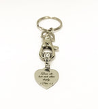 Bible Verse Gifts, Scripture Gifts, Above All Love Each Other Deeply Keychain, 1 Peter 4:8 Bible Verse Keychain Mission Trip Gift For Her