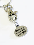 Christian Encouragement Gifts, Nothing Is Impossible With God Keychain, Keychain Gifts, Christian Motivation Gifts, Encouragement Gifts