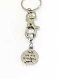 Inspirational Gifts, Faith Can Move Mountains Keychain, Inspiring Gifts, Motivational Gifts, Scripture Jewelry Gifts, Daughter Gift, Inspire