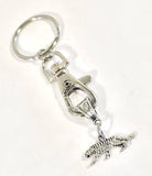 Tiger Keychain, Tiger Gift, Tiger Fan Gift, I Love Tigers, Christmas Gift, Tigers Fan Gift, Stocking Stuffer Gift For Her, New Car Gift