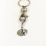 Pumpkin Keychain, Thanksgiving Gifts, Fall Gifts, Fall Pumpkins, Pumpkin Gifts For Her, Pumpkin Jewelry Gift, New Car Gift, Pumpkin Gift