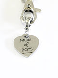 Mom of Boys Keychain, Gift For Boys Mom, Gift For Mom of Boys, Gift For Mom, Boys Mom Gift, Mom Valentine Gift, Nwe Boys Mom Gift