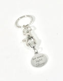 Let Your Light Shine Keychain, Encouragement Gift, Let Your Light Shine Keyring, Keychain Gift, Motivational Keychain, Daughter Gift for Her