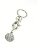 Encouragement Keychain, Never Forget I Love You Keychain, I Believe In You Gift, Daughter Gift, Son Gift, Going To College Gift, New Car
