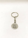Miscarriage Gifts, Mom Of An Angel Keychain, Miscarriage Sympathy Gifts, Angel Mom Gifts, Miscarriage Memorial, Remember My Child In Heaven