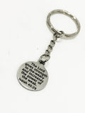 Religious Keychain, Bible Verse Keychain, Religious Gifts, The Lord Gives Strength And Power, Isaiah 40 29 Bible Verse Gifts, Sympathy Gifts