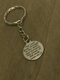 Religious Keychain, Bible Verse Keychain, Religious Gifts, The Lord Gives Strength And Power, Isaiah 40 29 Bible Verse Gifts, Sympathy Gifts