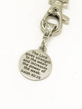 Scripture Gifts, The Lord Gives Strength And Power, Bible Verse Gifts, Isaiah 40 29 Gifts, Scripture Keychain, Baptism Gifts, Christian Gift