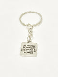 Encouraging Gifts, Be Humble Be Hungry Keychain, Encouraging Keychain, Motivating Gifts, Encouraging Quote, Success Quote Gifts