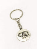 Elephant Keychain, Elephant Gifts, Good Luck Elephant, Good Luck Gifts, Good Luck Keychain, Keychain Gifts, Elephant Charm, Good Luck Symbol