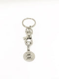 Motivating Gift, Motivating Keychain, Don't Wish For It Work For It Keychain, Success Quotes, Success Gift, Motivating Quotes Gift For Her