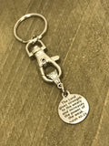 Scripture Gifts, The Lord Gives Strength And Power, Bible Verse Gifts, Isaiah 40 29 Gifts, Scripture Keychain, Baptism Gifts, Christian Gift