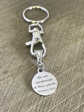 Christian Gifts, Bible Verse Gifts, Romans 12 2 Keychain, Be Not Confirmed To This World Keychain, Christian Keychain, Christian Daughter