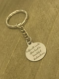 Sympathy Gifts, Difficult Roads Often Lead To Beautiful Destinations Keychains, Encouraging Gifts, Sympathy Keychain Gift, Tough Times Gift