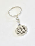 Encouraging Gift, Never Let Success Go To Your Head, Never Let Failure Go To Your Heart, Encouraging Keychain, Encouraging Sports Gift
