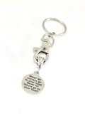 Motivating Keychain, Never Let Success Go To Your Head, Never Let Failure Go To Your Heart, Motivating Gift, Motivating Graduate Keychain