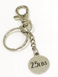 Weight Loss Gifts, Weight Loss Goals, Weight Loss Keychain, Goal Gifts, Diet Goals, Pounds Lost, Pound Loss Goal, Diet Motivation, Diet Gift