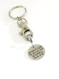 Christian Keychain, Jehovah Rapha Keychain, God Who Heals, Christian Gifts, Christian Charm, Keychain Gift, Exodus 15 26 Gift, Sickness Gift
