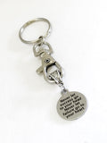 Motivating Keychain, Never Let Success Go To Your Head, Never Let Failure Go To Your Heart, Motivating Gift, Motivating Graduate Keychain
