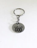 Keychain Gift, Walk With GOD Keychain, Motivating Keychain, Graduation Gift, New Car Gift, Baptism Gift, Christian Keychain, Christian Gift