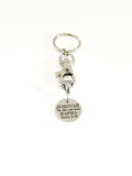 Christian Keychain, Jehovah Rapha Keychain, God Who Heals, Christian Gifts, Christian Charm, Keychain Gift, Exodus 15 26 Gift, Sickness Gift