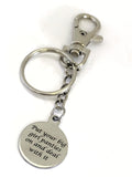 Put Your Big Girl Panties On Keychain, Deal With It Keychain, Put Your Big Girl Panties On And Deal With It, Motivating Gift, Encouragement