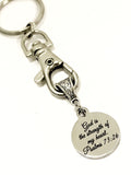 Keychain Gift, Bible Verse Keychain, Christian Gift, God Is The Strength Of My Heart Keychain, Psalms 73 26 Keychain, Scripture Gift